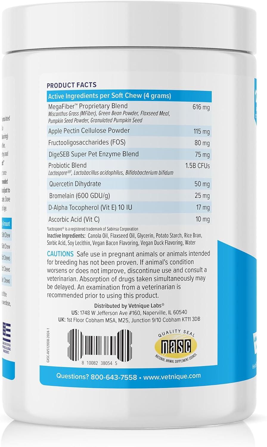 imageGlandex for Dogs Medicated Anal Gland Wipes 50ct ampamp Glandex Advanced VetStrength Anal Gland Supplement Chews 120ct Duck ampamp Bacon Flavor Bundle MaximumStrength Anal Gland Care for Dogs