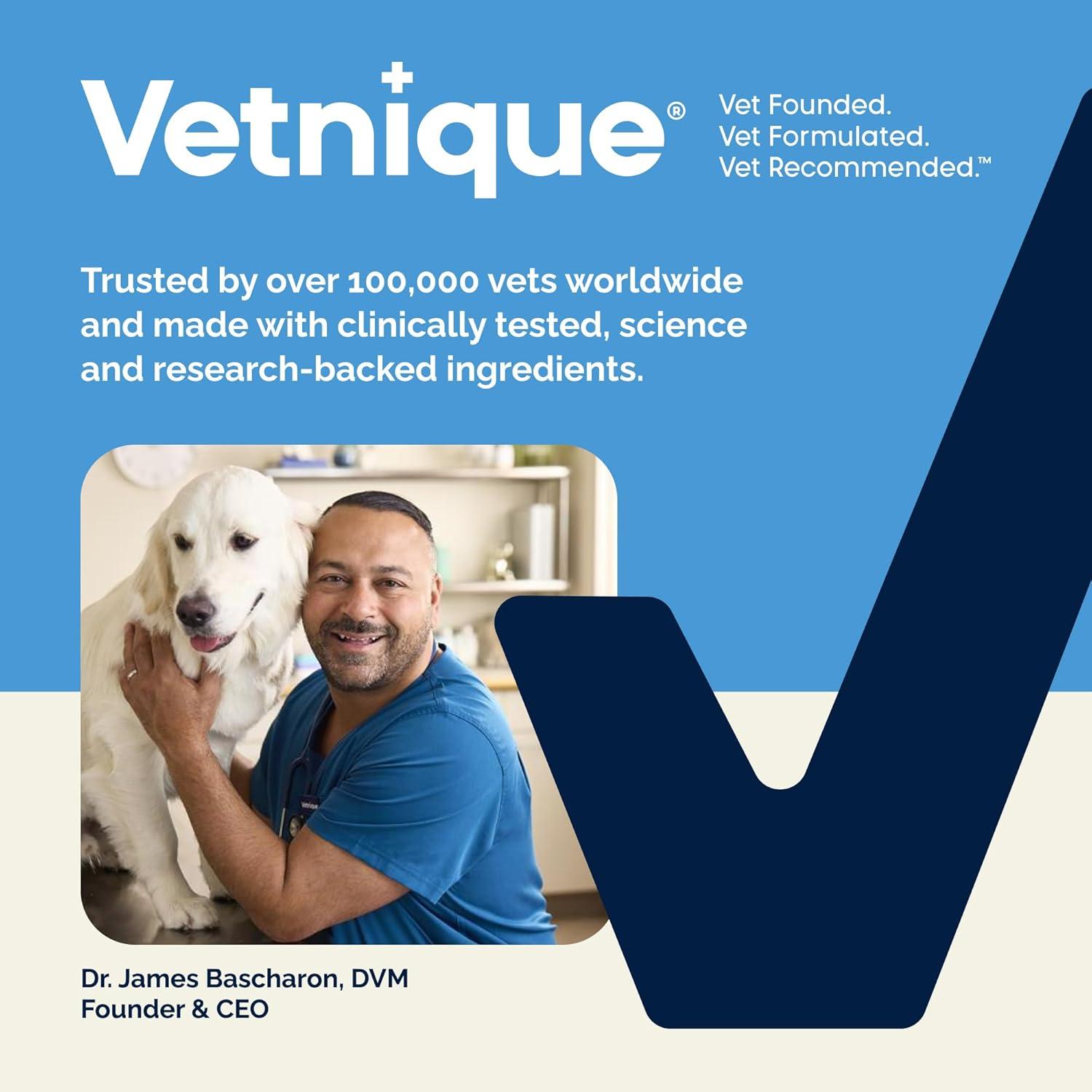 imageVetnique Glandex Anal Gland Soft Chew Treats with Pumpkin for Dogs Digestive Enzymes Probiotics Fiber Supplement for Dogs Boot The Scoot Advanced Strength DuckBacon Chews Veg 30 CountBaconPork Chews