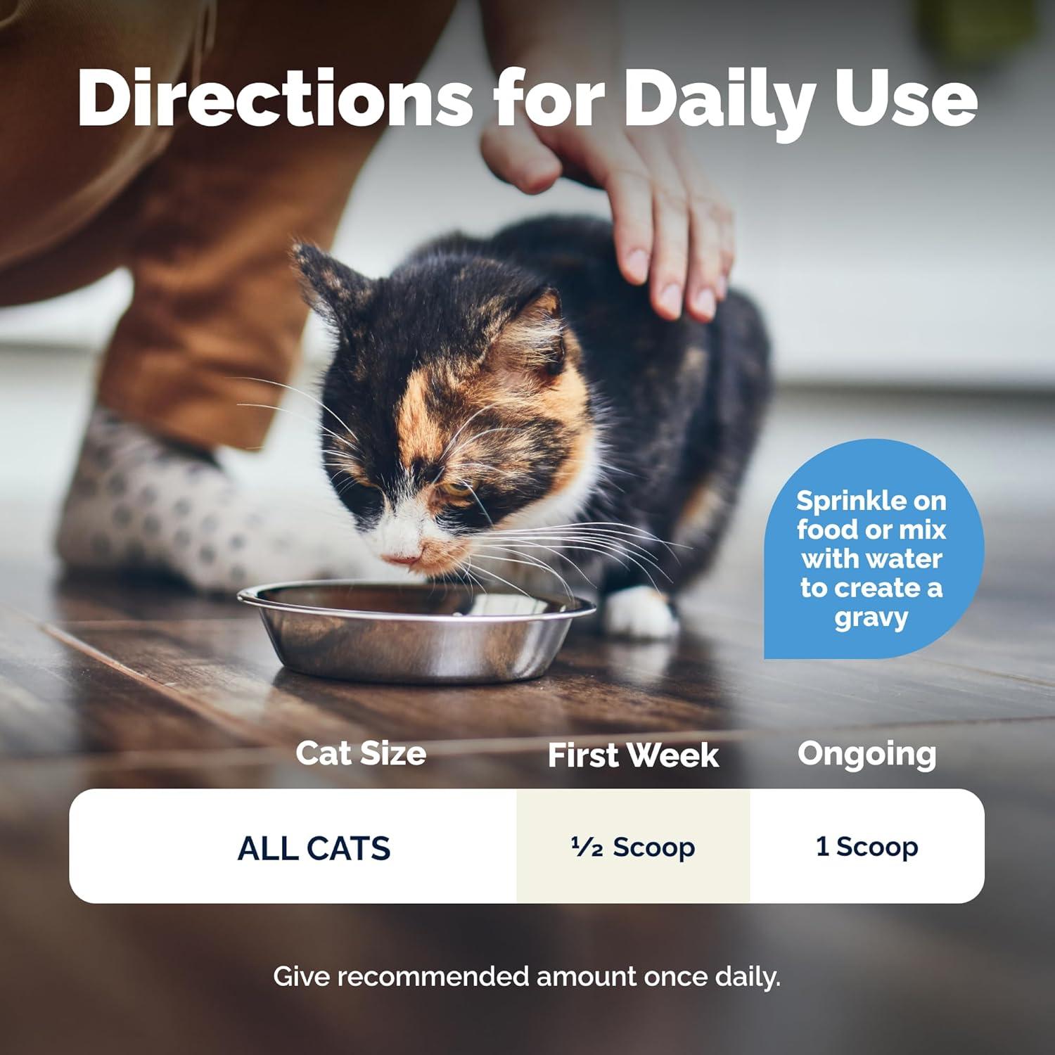 imageVetnique Glandex Feline Anal Gland or Daily Probiotic Fiber Supplement Powder for Cats with Digestive Enzyme Probiotics and Pumpkin Vet Recommended for Healthy Bowels 4oz Anal Gland Powder  TunaProbiotic Powder  Tuna