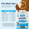 imageGlandex Dog Fiber Supplement Powder for Anal Glands with Pumpkin Digestive Enzymes ampamp Probiotics  Vet Recommended Regular or Advanced Strength  Boot The Scoot 55 oz Vegan SalmonPork Liver