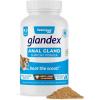 imageGlandex Dog Fiber Supplement Powder for Anal Glands with Pumpkin Digestive Enzymes ampamp Probiotics  Vet Recommended Regular or Advanced Strength  Boot The Scoot 55 oz Vegan SalmonBeef Liver