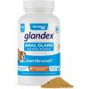 imageGlandex Dog Fiber Supplement Powder for Anal Glands with Pumpkin Digestive Enzymes ampamp Probiotics  Vet Recommended Regular or Advanced Strength  Boot The Scoot 55 oz Vegan SalmonVegan Salmon