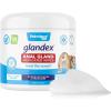 imageGlandex for Dogs Medicated Anal Gland Wipes 50ct ampamp Glandex Advanced VetStrength Anal Gland Supplement Chews 120ct Duck ampamp Bacon Flavor Bundle MaximumStrength Anal Gland Care for Dogs