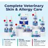 imageVetnique Dermabliss 3in1 Medicated Dog Wipes  Relief for Itchy Skin Allergies ampamp Odor Control Gentle NoSting Formula Antihistamine ampamp Hydrocortisone Paw Wipes for Dogs ampamp Cats 50 Count