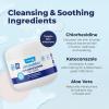 imageVetnique Dermabliss Chlorhexidine for Dogs Skin Health Antibacterial Wipes for Dogs for Infections Irritation ampamp Redness Relief Skin Wipes 50 CountSkin Wipes