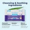 imageVetnique Furbliss Hygienic Pet Wipes for Dogs ampamp Cats Cleansing Grooming ampamp Deodorizing Hypoallergenic Thick Wipes with All Natural Deoplex Deodorizer Refreshing Scent 100ct Pouch