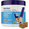 imageVetnique Glandex Anal Gland Soft Chew Treats with Pumpkin for Dogs Digestive Enzymes Probiotics Fiber Supplement for Dogs Boot The Scoot Advanced Strength DuckBacon Chews Veg 30 CountPeanut Butter Chews
