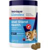 imageVetnique Glandex Anal Gland Soft Chew Treats with Pumpkin for Dogs Digestive Enzymes Probiotics Fiber Supplement for Dogs Boot The Scoot Advanced Strength DuckBacon Chews Veg 30 CountAdvanced Strength DuckBacon Chews Vegetarian