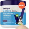 imageVetnique Glandex Daily Probiotics for Dogs with Prebiotics to Support Gut Health with Fiber and Digestive Enzymes Probiotic Chews or Powders 120ct Chews Bacon ChewsPork Powder