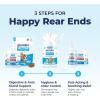 imageVetnique Glandex Medicated Dog Butt Wipes or Spray for Dog Scooting  Topical Anti Itch Skin Relief for Soothing Inflamed Anal Glands in Dogs ampamp Cats  Fast Acting Formula 50ct 50ct Wipes50ct Wipes