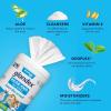 imageVetnique Glandex for Dogs 60ct Peanut Butter Anal Gland Support Chews and Glandex Pet Wipes 75ct Bundle