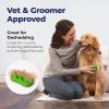 imageVetnique Labs Furbliss Dog Brush for Small Dogs Cats and Pets with Short Hair Grooming Bathing Massaging Deshedding MultiFunctional Wet or Dry Silicone Brush Short Hair BrushShort Hair Brush