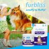 imageVetnique Labs Furbliss Skin and Coat Supplement for Dogs with Omega Fish Oil EPA ampamp DHA CoQ10 ampamp BVitamin Complex for Nourished Fur ampamp Skin  Grilled Chicken Soft Chews 60ct Soft Chews