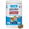 imageVetnique Labs Glandex Anal Gland Hygienic Pet Wipes 100 Count and Glandex Advanced VetStrength Chews 120 Count Bundle Dog Cleaning Wipes with Fresh Scent Anal Gland Supplement with Extra Fiber