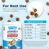 imageVetnique Labs Glandex Anal Gland Hygienic Pet Wipes 100 Count and Glandex Advanced VetStrength Chews 120 Count Bundle Dog Cleaning Wipes with Fresh Scent Anal Gland Supplement with Extra Fiber