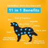 imageVetnique Labs Seniorbliss AllinOne Multivitamin Chews for Senior Dogs 60ct ampamp Glandex Anal Gland Support Soft Chew Treats with Pumpkin for Dogs 60ct Pork Bundle