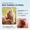 imageVetnique Oticbliss Cat ampamp Dog Ear Cleaners Medicated Dog Ear Drops for Infection Antiseptic Flush ampamp Wipes to Reduce Itchy Ears ampamp Head Shaking  Vet Recommended for Itchy Ears 8oz FlushFlush