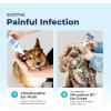 imageVetnique Oticbliss Cat ampamp Dog Ear Cleaners Medicated Dog Ear Drops for Infection Antiseptic Flush ampamp Wipes to Reduce Itchy Ears ampamp Head Shaking  Vet Recommended for Itchy Ears 8oz FlushMicroSilver Drops