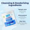 imageVetnique Oticbliss Ear Finger Wipes for Dogs ampamp Cats DualSided Cleaning Dog Ear Wipes for Odor Control Dirt ampamp Wax Removal with Soothing Aloe Salicylic Acid ampamp Aloe Vera 50ct
