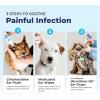 imageVetnique Oticbliss Medicated Ear Wipes  Cat ampamp Dog Ear Wipes with Hydrocortisone ampamp Salicylic Acid for Cleaning ampamp Odor Control  50ct