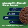 imageYuMOVE Hip ampamp Joint Supplement for Dogs with Glucosamine Hyaluronic Acid Green Lipped Mussel ampamp Omega 3 Joint Supplement  Regular or Advanced Strength 90ct Advanced Vet Strength Soft ChewsAdvanced Vet Strength Soft Chews