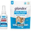 imageGlandex Anal Gland Medicated Spray for Dogs ampamp Cats 4oz and Glandex Anal Gland Support Chews 30 Ct Bundle Dog Deodorizing ampamp AntiItch for Dogs Anal Gland Treats with Probiotics