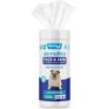 imageVetnique Dermabliss Dog Face Wipes  Medicated Chlorhexidine Wipes for Dogs with Wrinkles French Bulldog English Bulldog Dog Grooming Wipes Cleaning ampamp Deodorizing Dog Wipes 60 Count