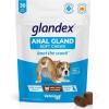 imageVetnique Glandex Anal Gland Soft Chew Treats with Pumpkin for Dogs Digestive Enzymes Probiotics Fiber Supplement for Dogs Boot The Scoot Advanced Strength DuckBacon Chews Veg 30 CountBaconPork Chews
