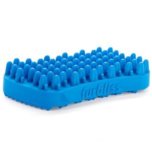 imageVetnique Labs Furbliss Dog Brush for Small Dogs Cats and Pets with Short Hair Grooming Bathing Massaging Deshedding MultiFunctional Wet or Dry Silicone Brush Short Hair BrushShort Hair Brush