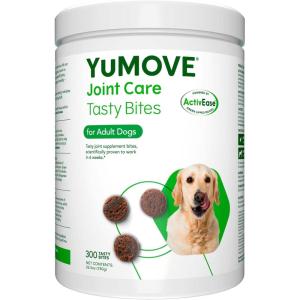 imageYumove Dog Joint Supplement Hip and Joint Supplement for Dogs with Glucosamine Chondroitin Hyaluronic Acid Green Lipped Mussel and Omega 3 Dog Hip and Joint Aches and Stiffness 150 Tasty Bites300 Bites
